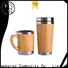 hot sale stainless steel bamboo mug factory direct supply for promotion