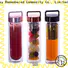 medical-grade glass drinking bottles with lids from China bulk buy