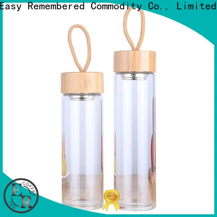 ER Bottle leak proof glass water bottle reputable manufacturer for traveling