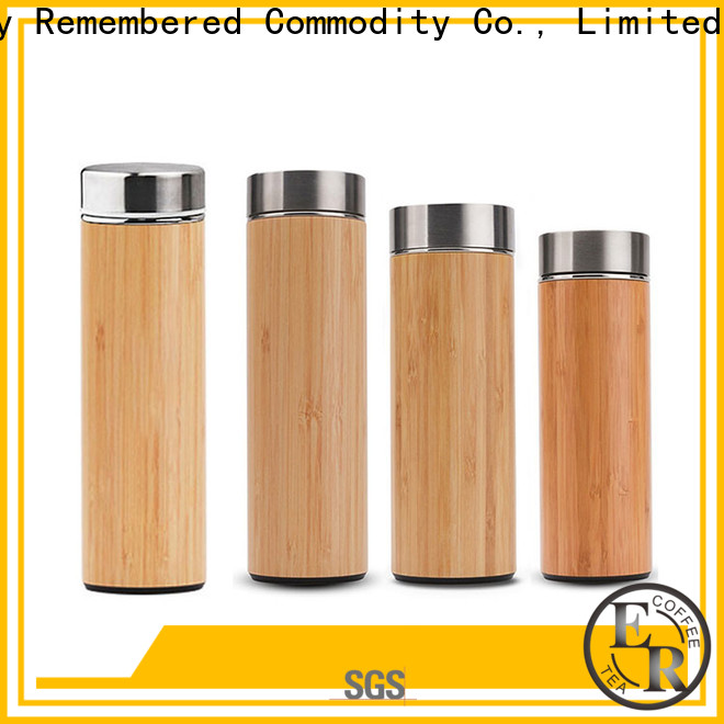 ER Bottle bamboo thermos vendor bulk buy