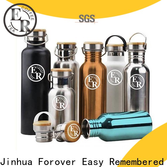natural stainless steel sports water bottle with good price for sale