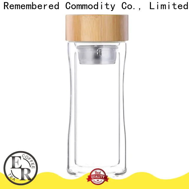 ER Bottle portable glass drinking bottles from China for home usage