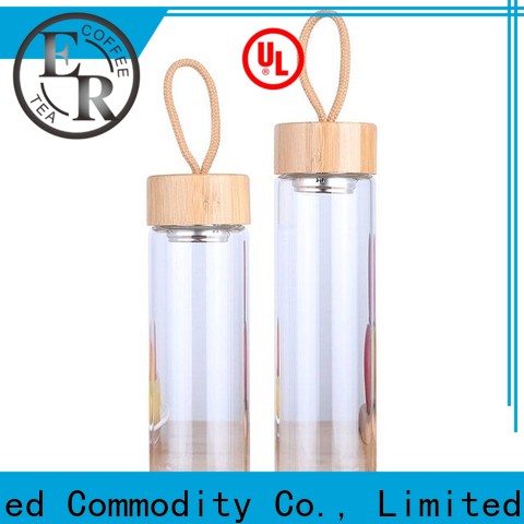 ER Bottle medical-grade borosilicate glass water bottle reputable manufacturer bulk buy