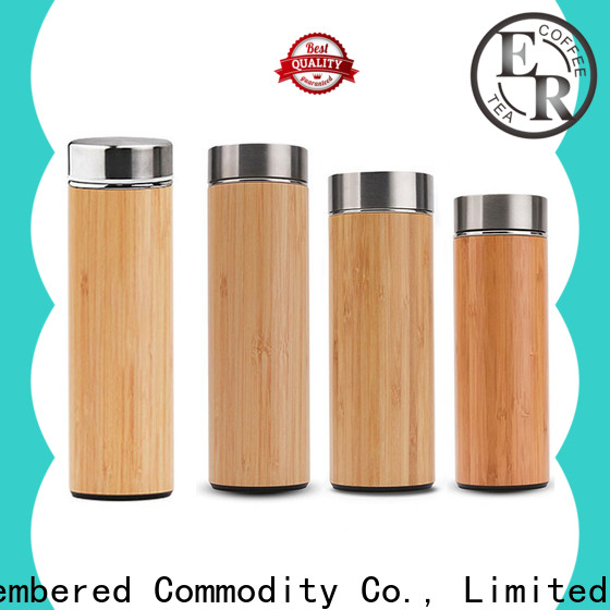 Portable bamboo flask with good price for outdoor activitiesbulk production