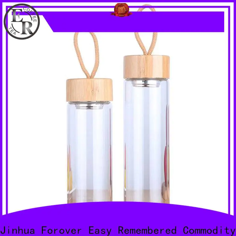 ER Bottle reusable glass water bottles from China bulk buy