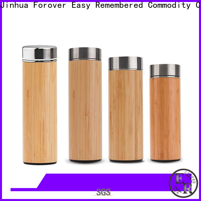Portable borosilicate water bottle personalized for school