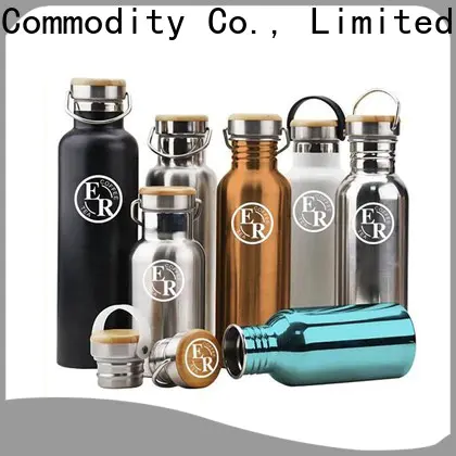 natural stainless steel sports water bottle factory for hiking
