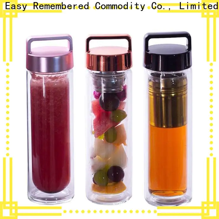 medical-grade glass water bottle with filter from China for home usage