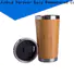 ER Bottle double-wall bamboo thermos for wholesale for outdoor activitiesbulk production