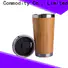 ER Bottle natural bamboo thermos with good price for hiking