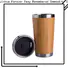 ER Bottle natural bamboo thermos for traveling