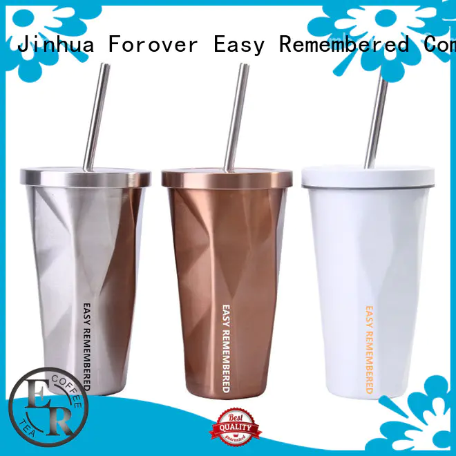 ER Bottle double-layers stainless steel water tumbler for home usage