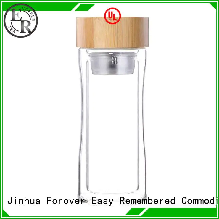 lead-free glass tea infuser bottle reputable manufacturer for outdoor activities
