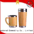 ER Bottle professional bamboo tumbler from China for hiking